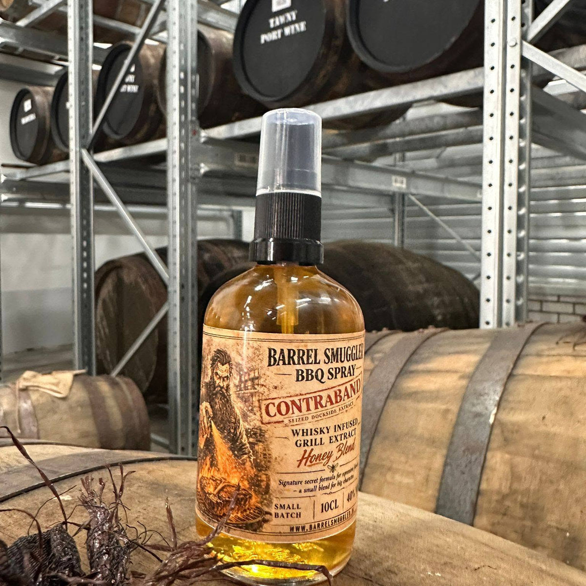 Barrrel Smuggler BBQ Spray ( Rum )