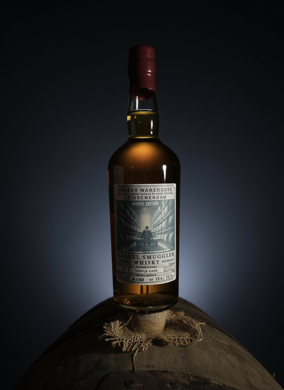 Barrel Smuggler WInter Edition in kist